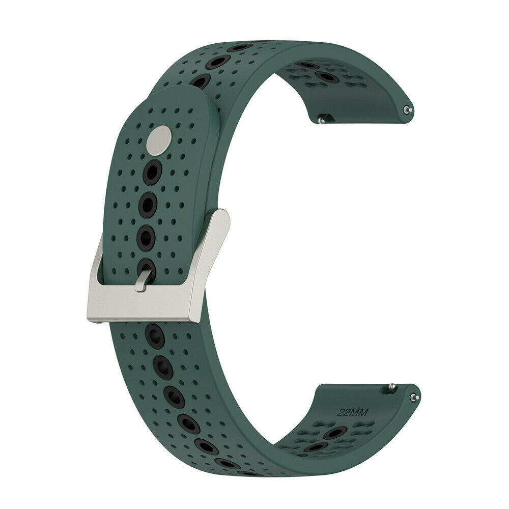 Strap-it Strap-it Bracelet silicone Suunto 5 Peak (vert/noir)