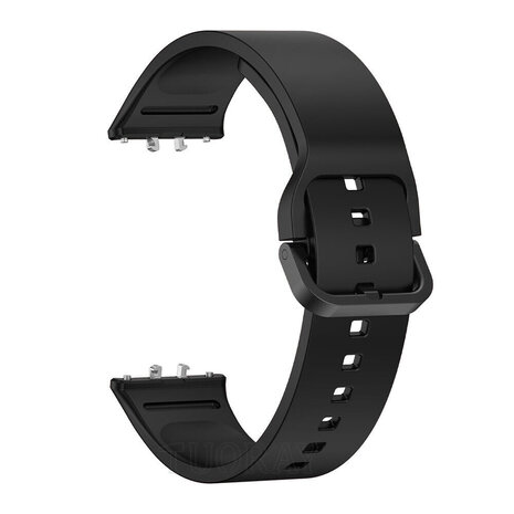 Strap-it Strap-it Bracelet silicone Samsung Galaxy Fit 3 (noir)