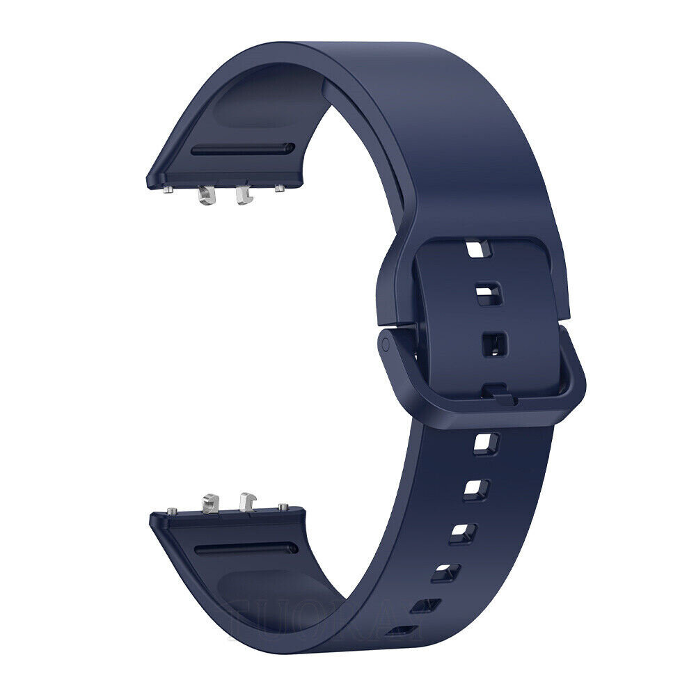 Strap-it Strap-it Bracelet silicone Samsung Galaxy Fit 3 (bleu foncé)