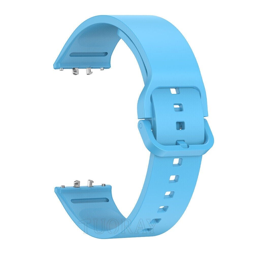 Strap-it Strap-it Bracelet silicone Samsung Galaxy Fit 3 (bleu clair)