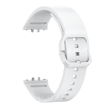 Strap-it Strap-it Bracelet silicone Samsung Galaxy Fit 3 (blanc)
