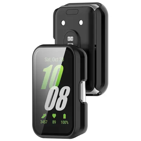 Strap-it Strap-it Coque rigide avec verre Samsung Galaxy Fit 3 (noir)