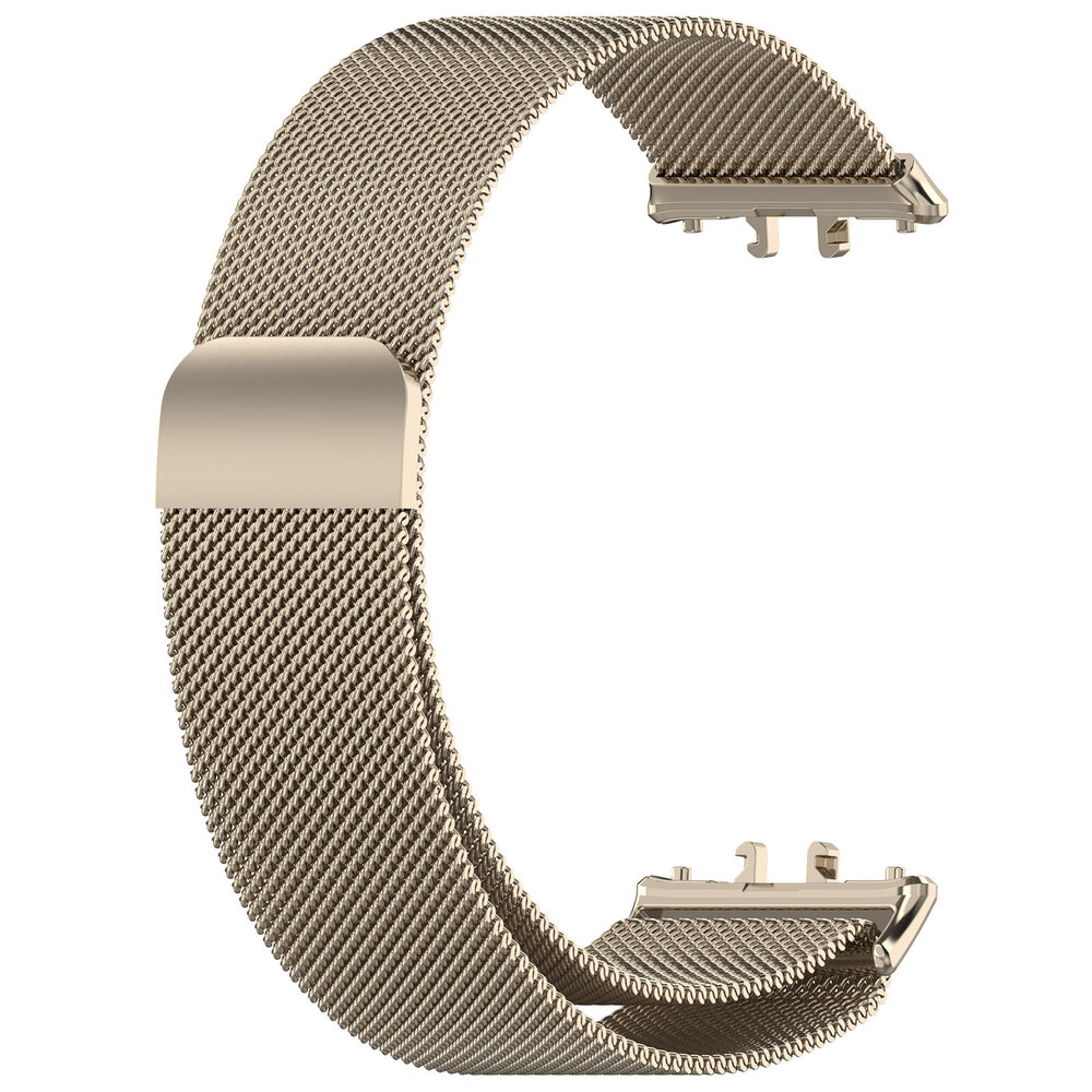 Strap-it Strap-it Bracelet Milanais Samsung Galaxy Fit 3 (lumière stellaire)