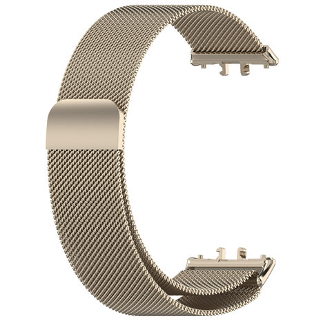 Strap-it Strap-it Bracelet Milanais Samsung Galaxy Fit 3 (lumière stellaire)