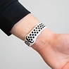 Bandz Bandz Bracelet sport 'Deluxe' Withings ScanWatch 2 - 42mm (blanc/noir) Bandz Bandz Bracelet sport 'Deluxe' Withings ScanWatch 2 - 42mm (blanc/noir)