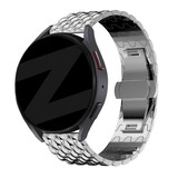 Bandz Bandz Bracelet acier 'Dragón' Withings Steel HR - 40mm (argent)