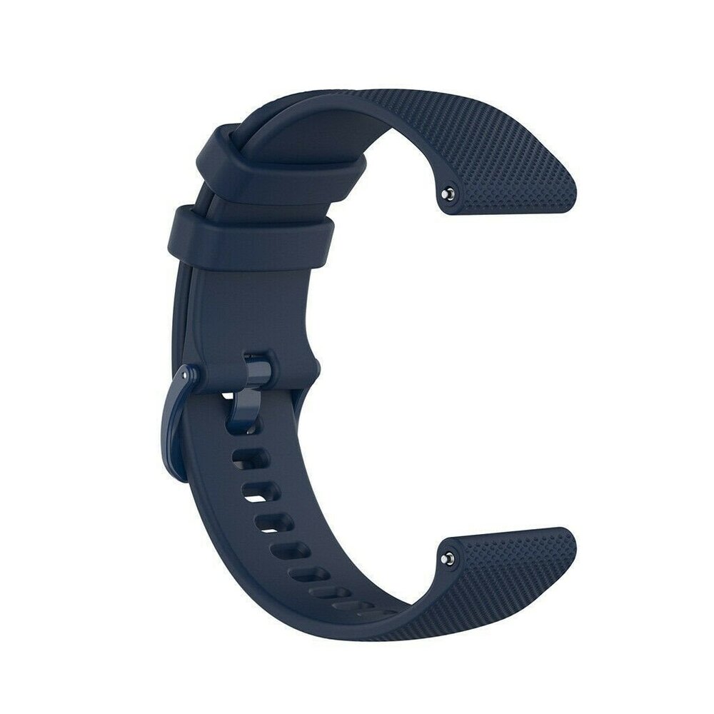 Strap-it Strap-it Bracelet silicone Withings ScanWatch 2 - 38mm (bleu foncé)