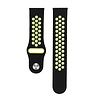 Strap-it Strap-it Bracelet sport Withings ScanWatch 2 - 38mm (noir/jaune) Strap-it Strap-it Bracelet sport Withings ScanWatch 2 - 38mm (noir/jaune)