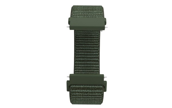 Strap-it Strap-it Bracelet nylon Withings ScanWatch 2 - 38mm (vert foncé)