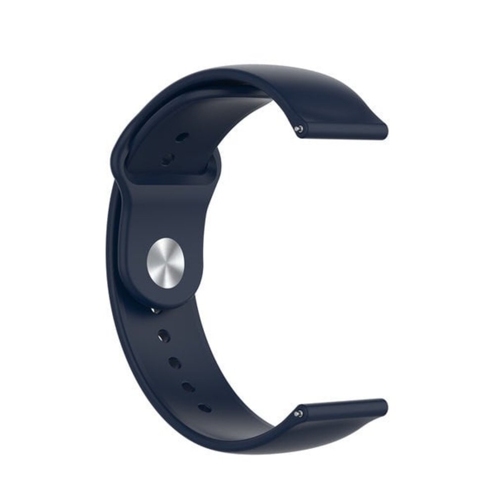Strap-it Strap-it Bracelet sport Withings ScanWatch 2 - 38mm (bleu foncé)
