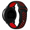 Strap-it Strap-it Bracelet sport Withings ScanWatch 2 - 38mm (noir/rouge) Strap-it Strap-it Bracelet sport Withings ScanWatch 2 - 38mm (noir/rouge)
