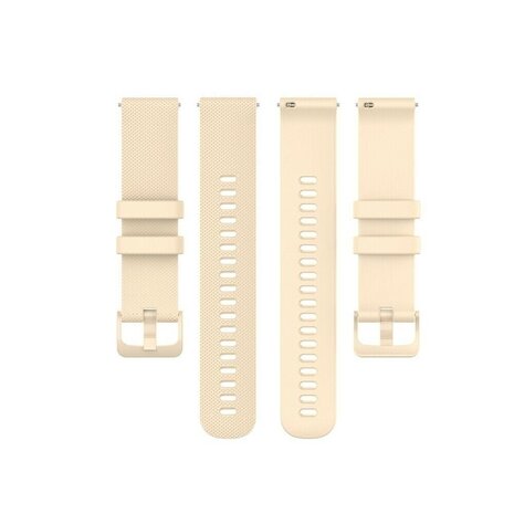 Strap-it Strap-it Bracelet silicone Withings ScanWatch Light (beige)