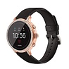 Strap-it Strap-it Bracelet cuir Withings ScanWatch Light (noir) Strap-it Strap-it Bracelet cuir Withings ScanWatch Light (noir)