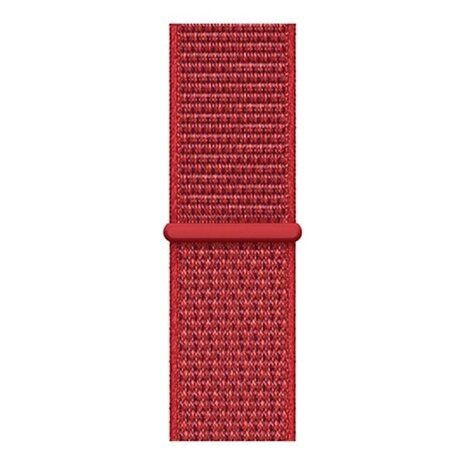 Strap-it Strap-it Bracelet nylon Withings ScanWatch Light (rouge)