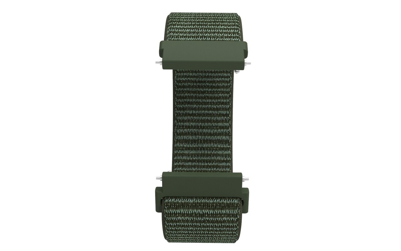 Strap-it Strap-it Bracelet nylon Withings ScanWatch Light (vert foncé)