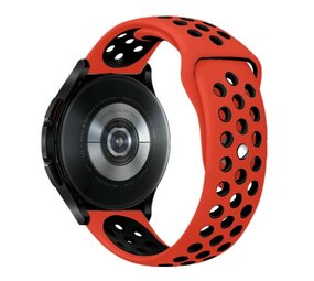 Strap-it Bracelet sport Withings ScanWatch Light (rouge/noir)