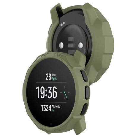 Strap-it Strap-it Coque TPU robuste Suunto 9 Peak (Pro) (vert)