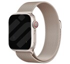 Strap-it Strap-it Bracelet Milanais Apple Watch (lumière stellaire)