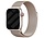 Strap-it Bracelet Milanais Apple Watch (lumière stellaire)