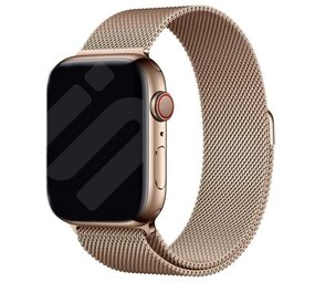 Strap-it Bracelet Milanais Apple Watch (or rose)