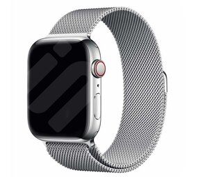 Strap-it Bracelet Milanais Apple Watch (argent)