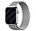 Strap-it Bracelet Milanais Apple Watch (argent)