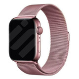 Strap-it Bracelet Milanais Apple Watch (rose)