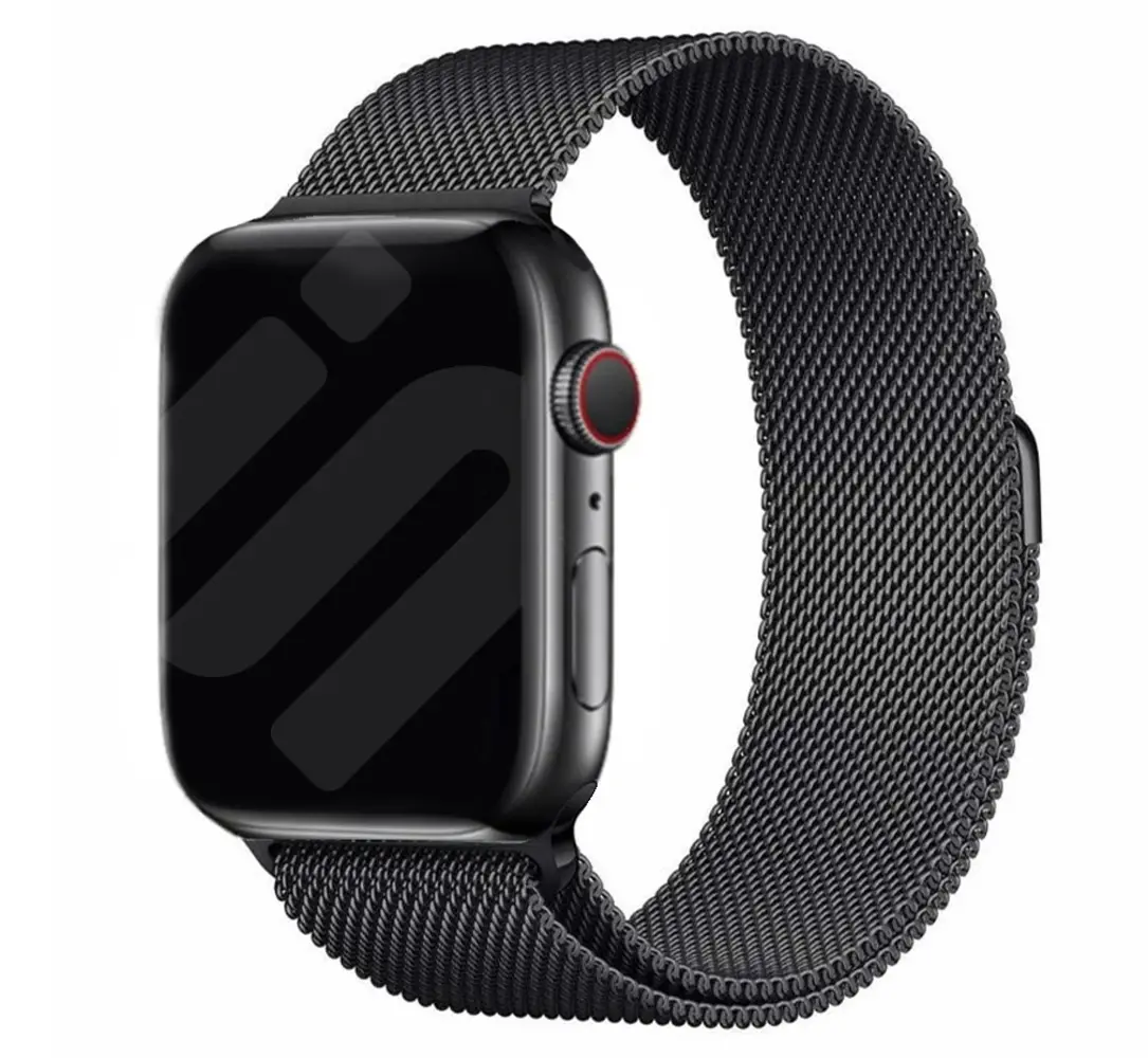 Strap-it Strap-it Bracelet Milanais Apple Watch (noir) Strap-it Strap-it Bracelet Milanais Apple Watch (noir)