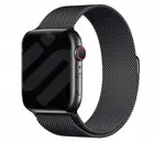Strap-it Strap-it Bracelet Milanais Apple Watch (noir) 