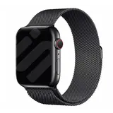 Strap-it Bracelet Milanais Apple Watch (noir) 