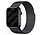 Strap-it Bracelet Milanais Apple Watch (noir) 