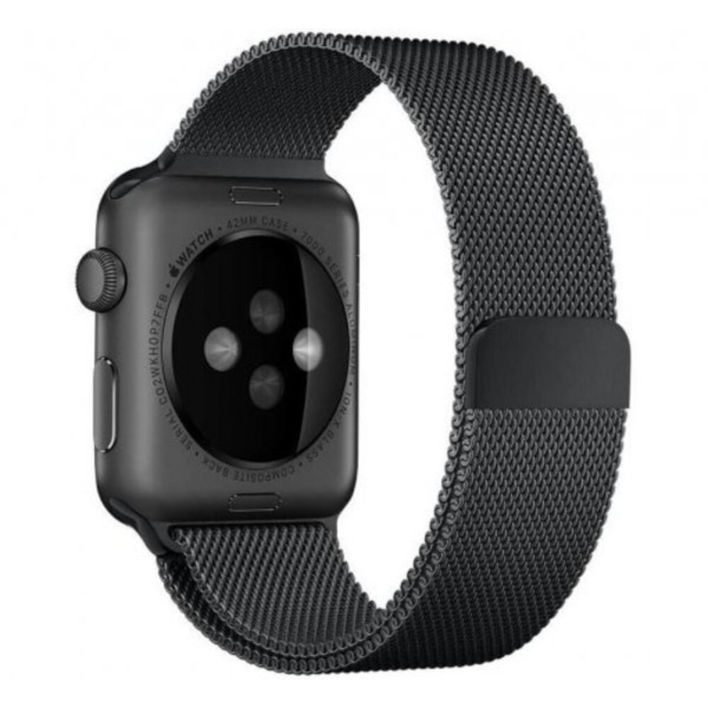 Strap-it Strap-it Bracelet Milanais Apple Watch (noir) Strap-it Strap-it Bracelet Milanais Apple Watch (noir)