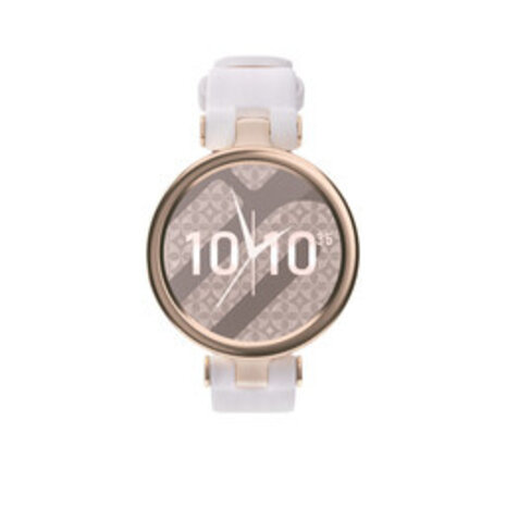 Strap-it© Strap-it Bracelet en cuir Garmin Lily (blanc)
