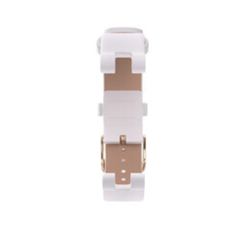 Strap-it© Strap-it Bracelet en cuir Garmin Lily (blanc)