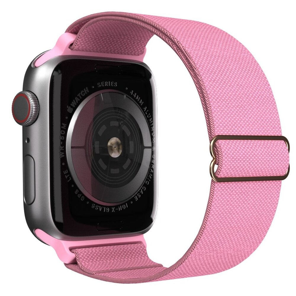 Strap-it Strap-it Bracelet élastique Apple Watch (rose pétant)