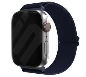 Strap-it Bracelet élastique Apple Watch (bleu foncé)