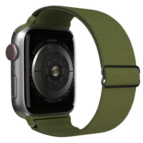 Strap-it Strap-it Bracelet élastique Apple Watch (vert)