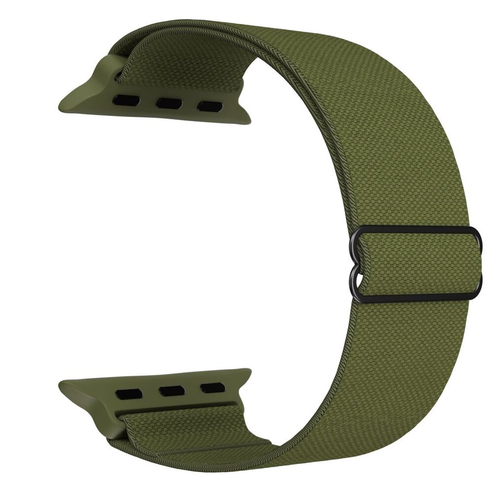 Strap-it Strap-it Bracelet élastique Apple Watch (vert)
