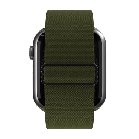 Strap-it Strap-it Bracelet élastique Apple Watch (vert)