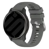 Strap-it Bracelet silicone Garmin Forerunner 55 (gris foncé)