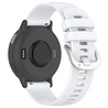 Strap-it Strap-it Bracelet silicone classique Garmin Forerunner 55 (blanc) Strap-it Strap-it Bracelet silicone classique Garmin Forerunner 55 (blanc)