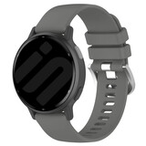 Strap-it Bracelet silicone classique Garmin Forerunner 55 (gris foncé)