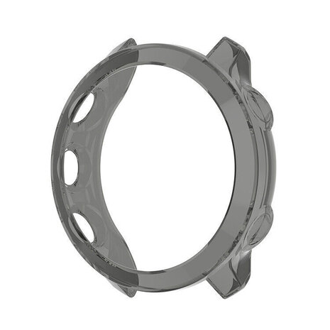 Strap-it Strap-it Coque de TPU Garmin Forerunner 55 (transparent-noir)