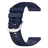 Strap-it Strap-it Bracelet silicone Garmin Forerunner 165 (bleu foncé)