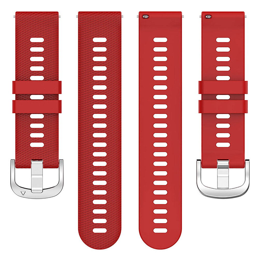 Strap-it Strap-it Bracelet silicone Garmin Forerunner 165 (rouge)