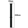 Strap-it Strap-it Bracelet nylon Xiaomi Smart Band 8 Pro (noir) Strap-it Strap-it Bracelet nylon Xiaomi Smart Band 8 Pro (noir)