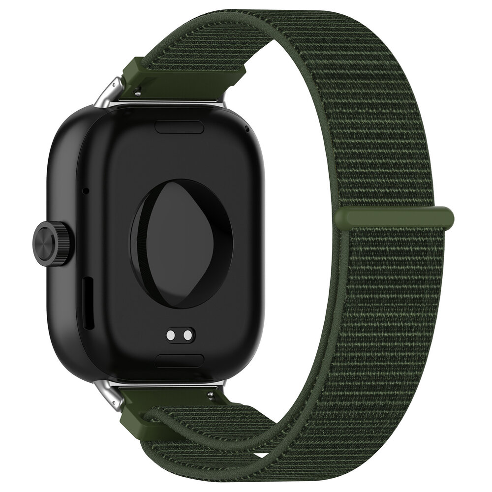 Strap-it Strap-it Bracelet nylon Xiaomi Smart Band 8 Pro (vert armée)