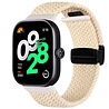 Strap-it Strap-it Bracelet tissée avec D-buckle Xiaomi Smart Band 8 Pro (lumíere stellaire) Strap-it Strap-it Bracelet tissée avec D-buckle Xiaomi Smart Band 8 Pro (lumíere stellaire)