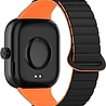 Strap-it Strap-it Bracelet magnétique silicone Xiaomi Smart Band 8 Pro (noir/orange) Strap-it Strap-it Bracelet magnétique silicone Xiaomi Smart Band 8 Pro (noir/orange)