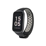 Strap-it Bracelet sport Xiaomi Smart Band 8 Active (noir/gris)